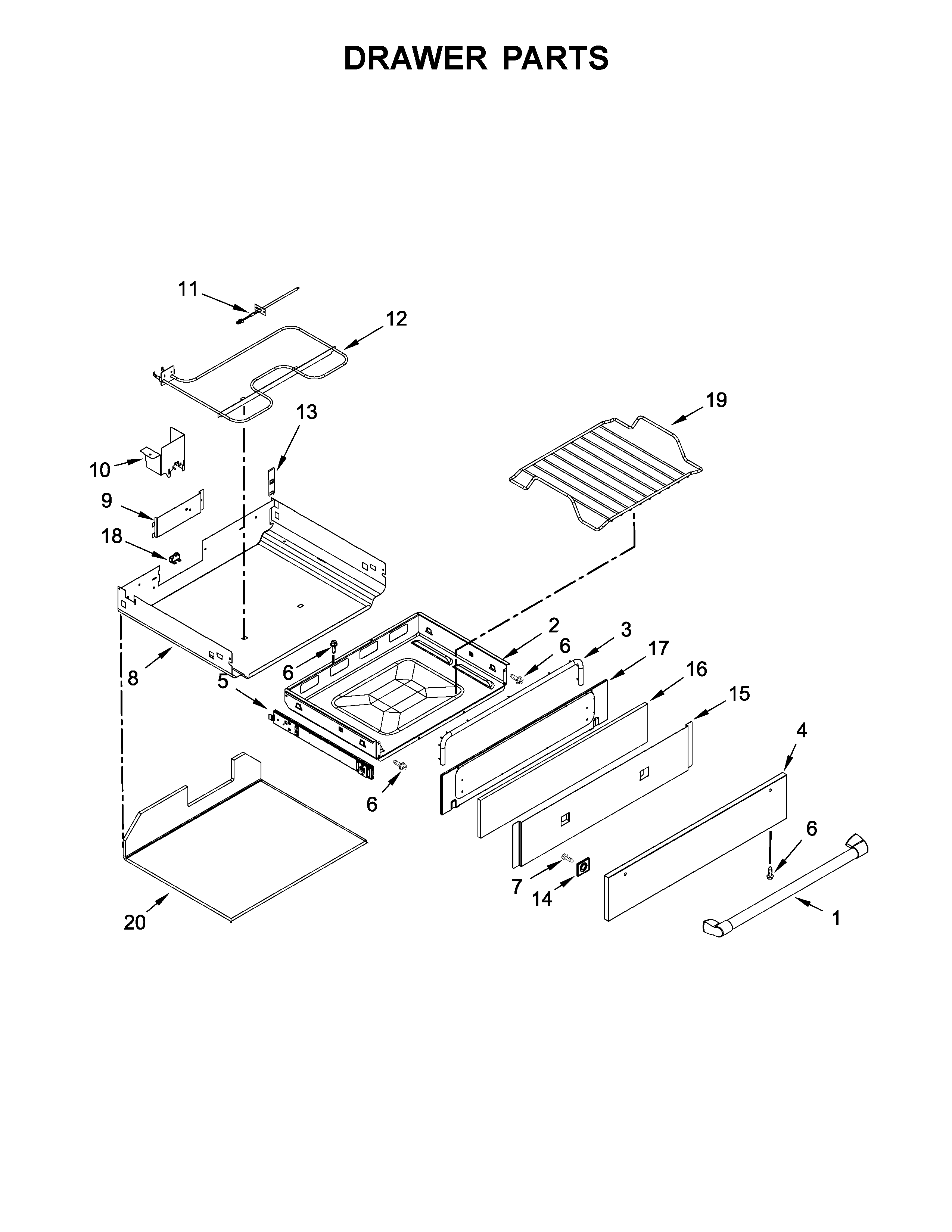 DRAWER PARTS