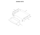 Whirlpool WFE775H0HB0 drawer parts diagram