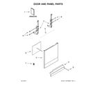 Ikea IDF330PAGW0 door and panel parts diagram