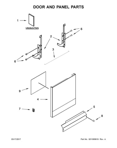 Door and panel parts
