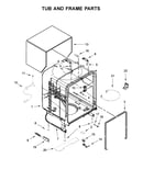 Tub and frame parts