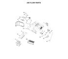 Maytag MMV5219DE0 air flow parts diagram