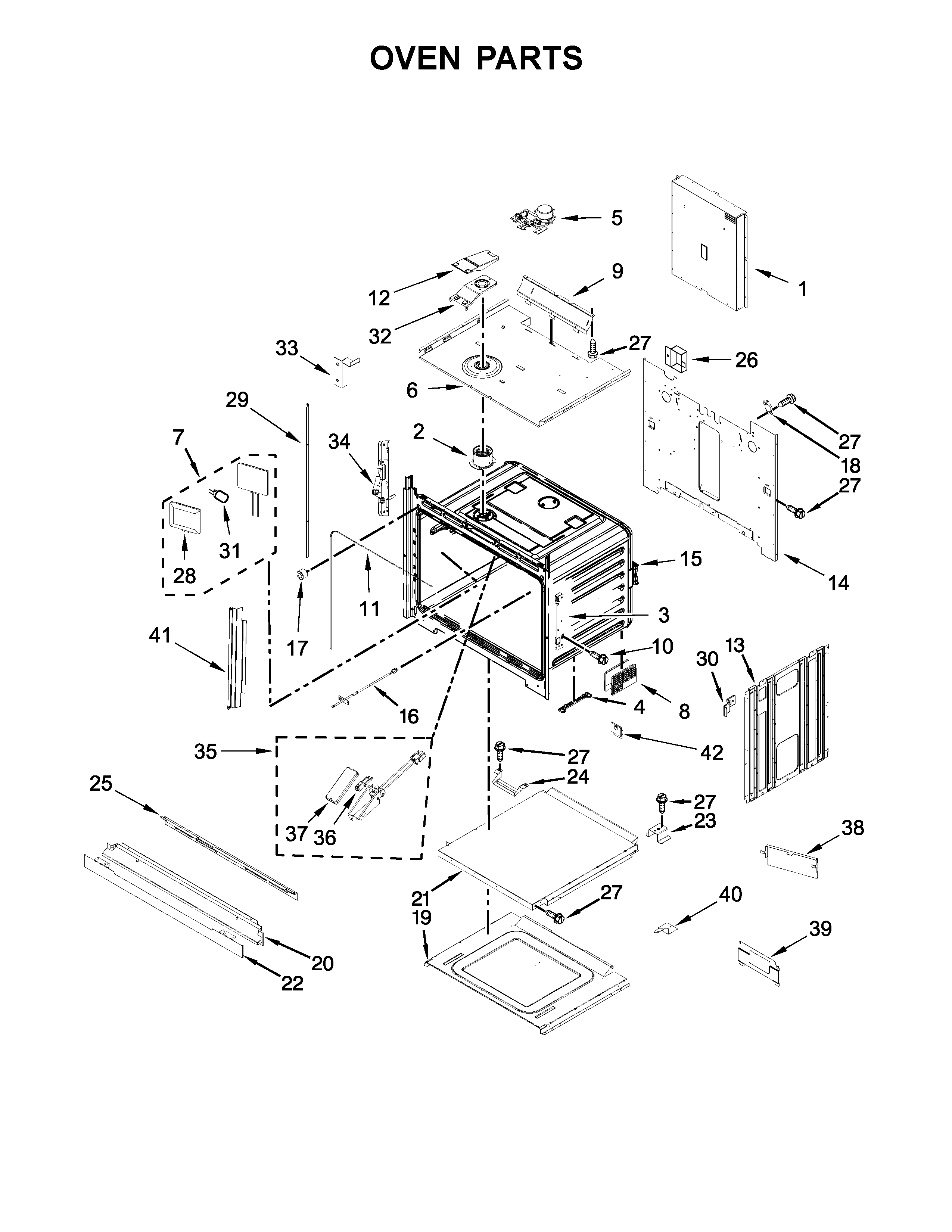 Oven parts