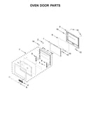 Oven door parts