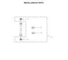 Whirlpool WET3300XQ0 miscellaneous parts diagram