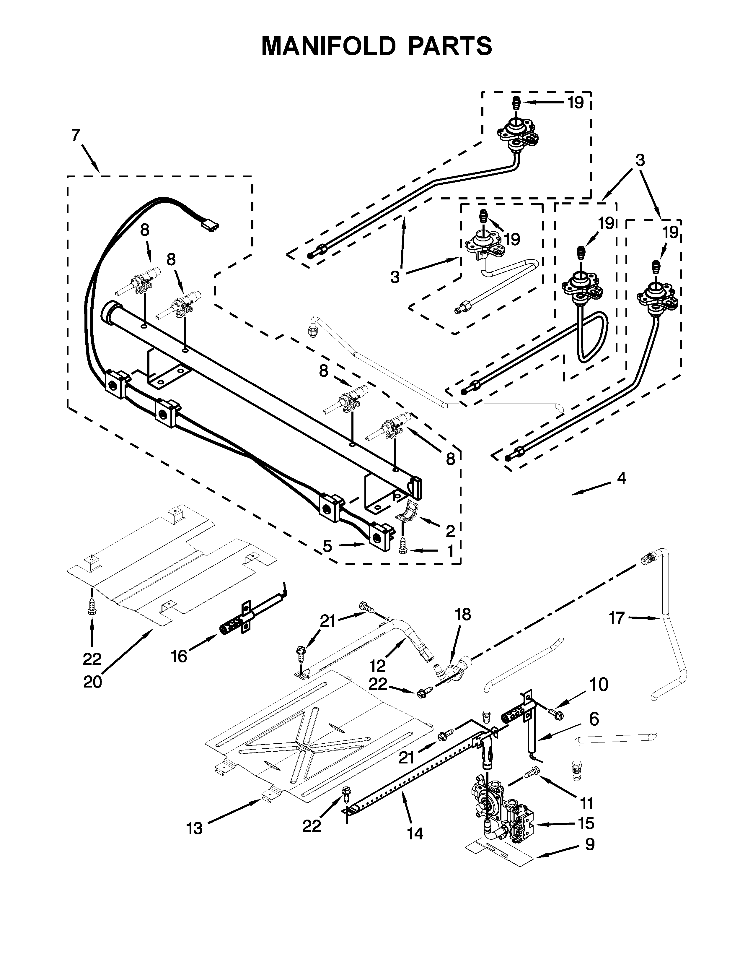 MANIFOLD PARTS