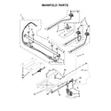 Whirlpool WFG515S0EB0 manifold parts diagram