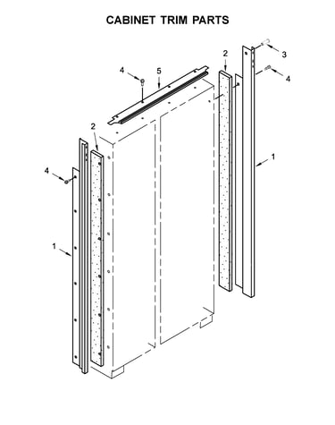 Cabinet trim parts