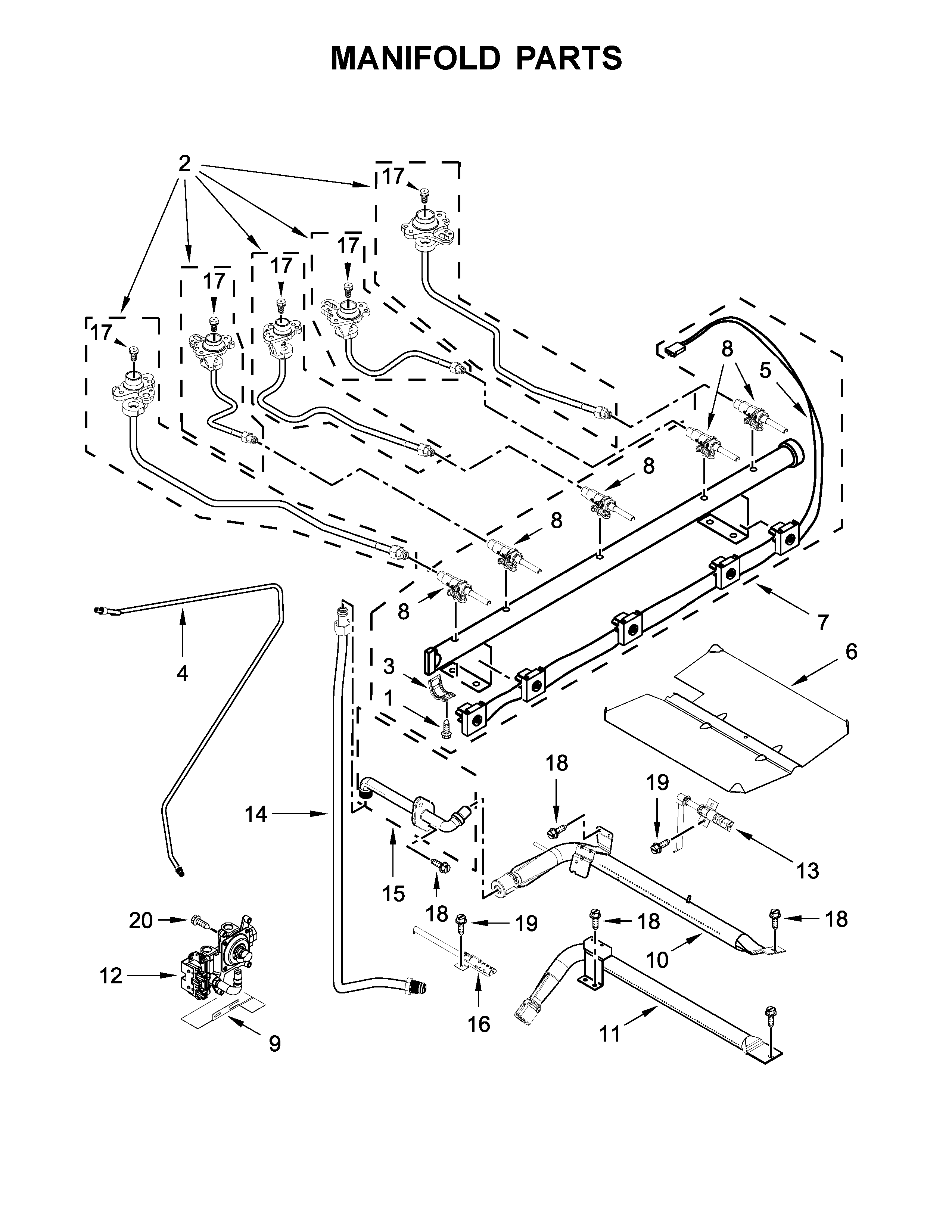 MANIFOLD PARTS