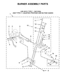 Burner assembly parts