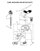 Pump, washarm and motor parts