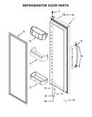 Refrigerator door parts