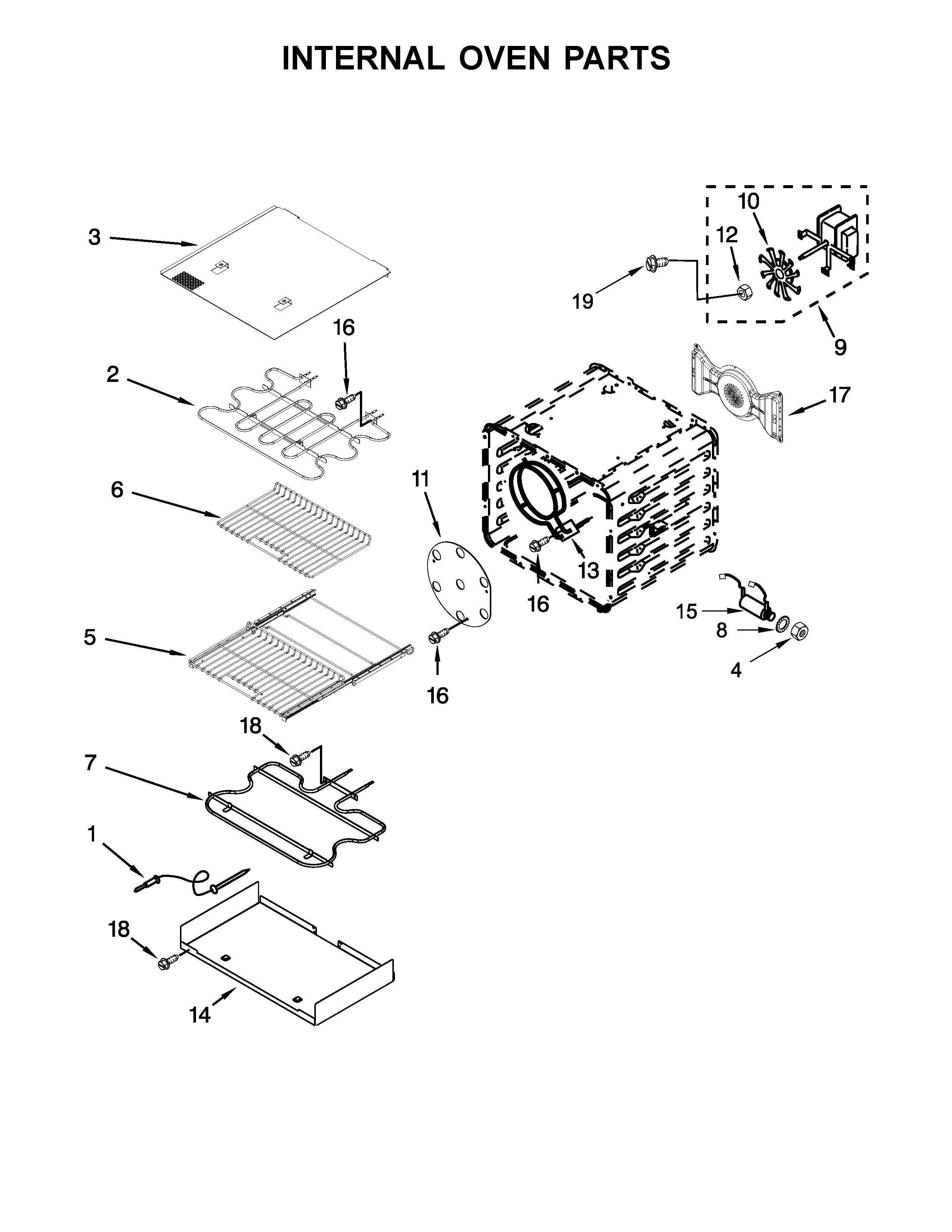 INTERNAL OVEN PARTS