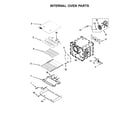 KitchenAid KDRS467VMW00 internal oven parts diagram