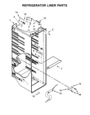 Refrigerator liner parts