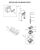 Motor and ice maker parts