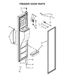 Freezer door parts
