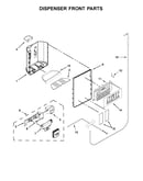Dispenser front parts