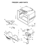 Freezer liner parts