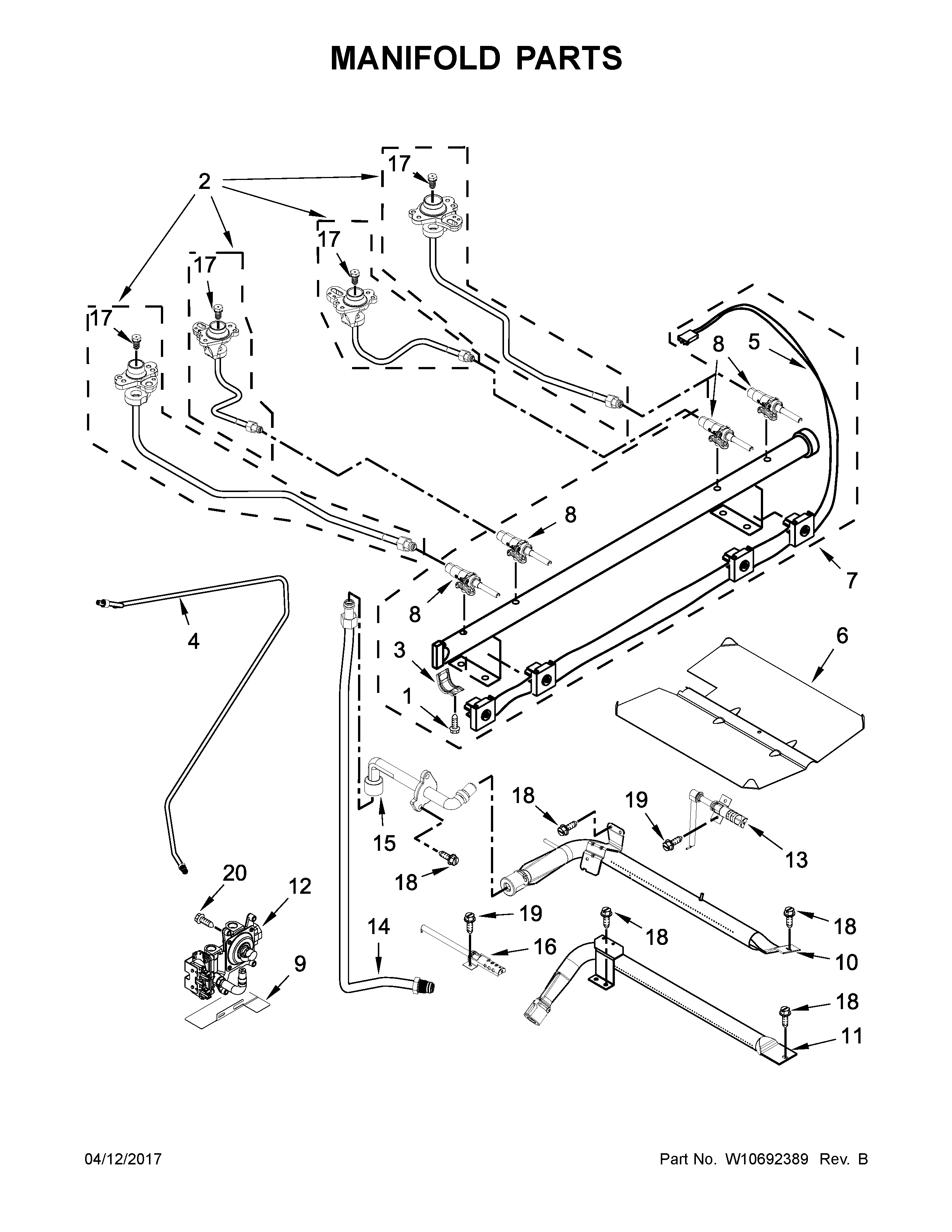 MANIFOLD PARTS