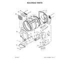 Maytag MDE20PDAGW0 bulkhead parts diagram