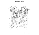 Maytag MDG20PNAGW0 bulkhead parts diagram