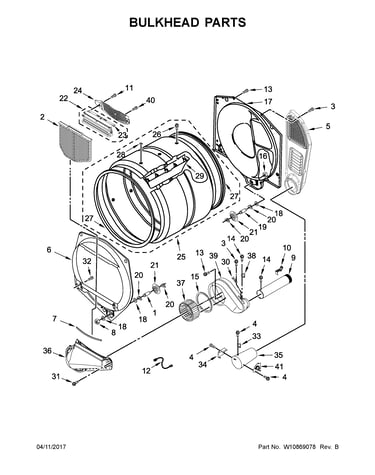 Bulkhead parts
