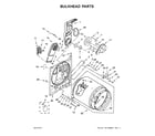 Maytag 7MMEDC300DW1 bulkhead parts diagram