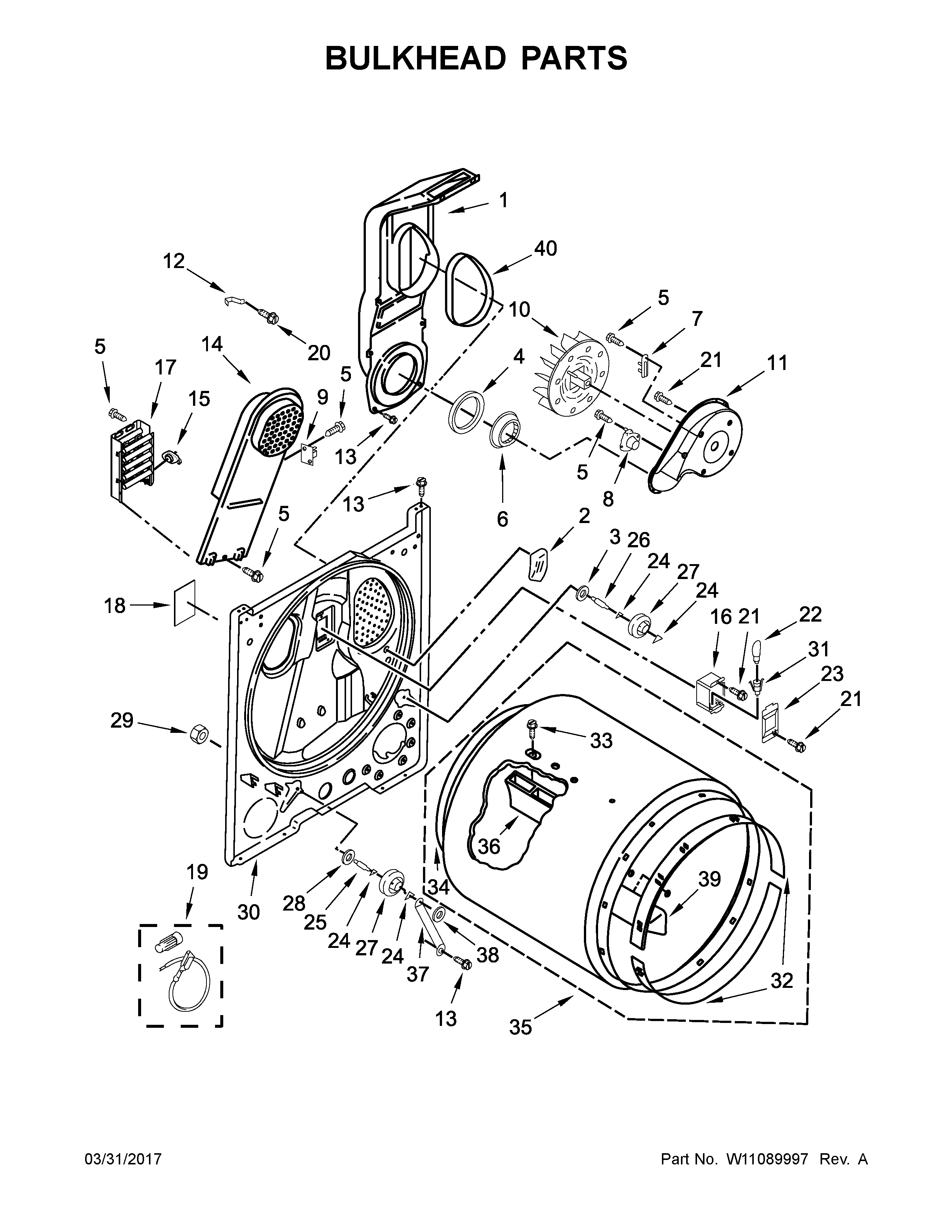 Bulkhead parts