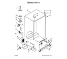 Maytag MSC21C6MEZ00 cabinet parts diagram