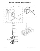 Motor and ice maker parts