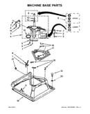 Machine base parts