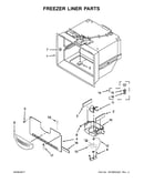 Freezer liner parts