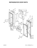 Refrigerator door parts