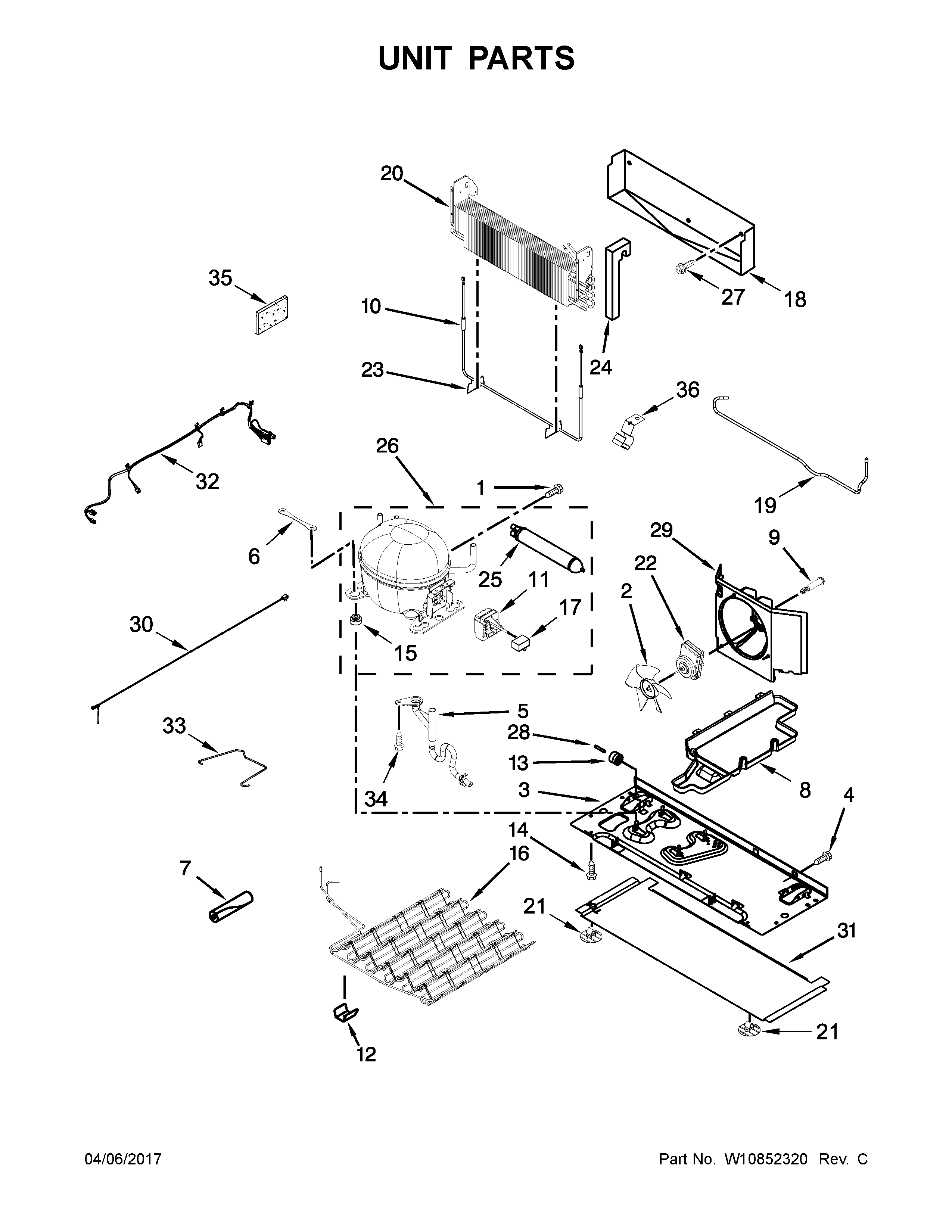 Unit parts