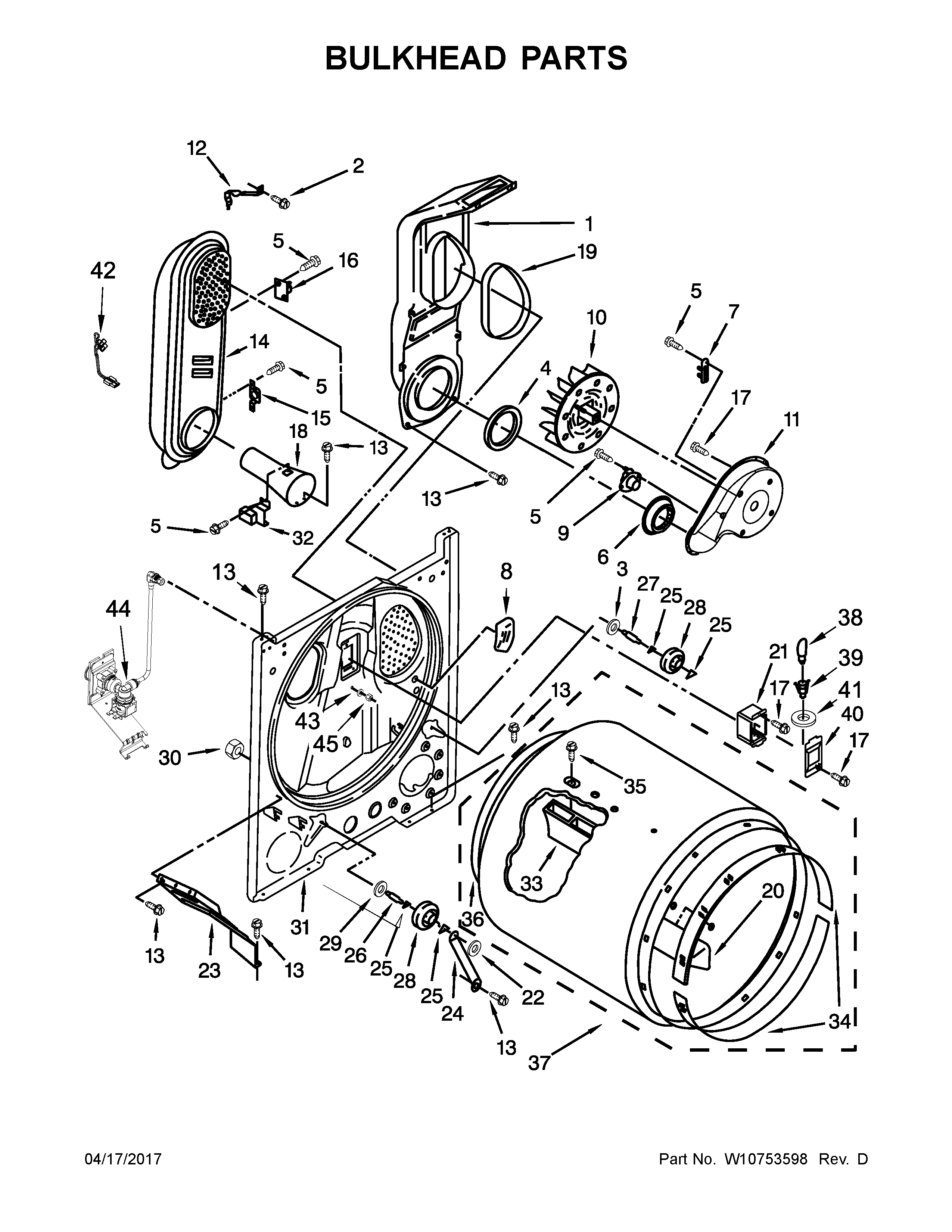 BULKHEAD PARTS