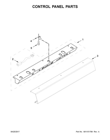 Control panel parts