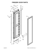 Freezer door parts
