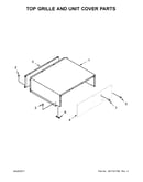 Top grille and unit cover parts