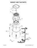 Basket and tub parts