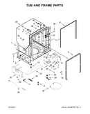 Tub and frame parts