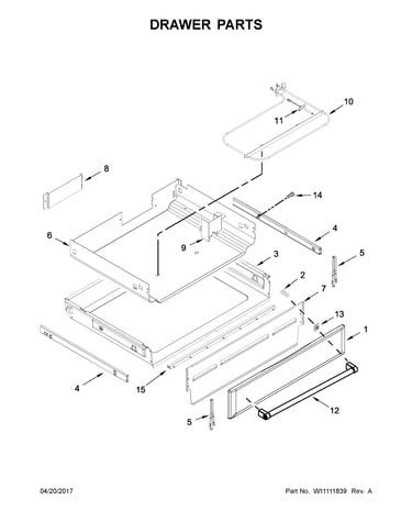 Drawer parts
