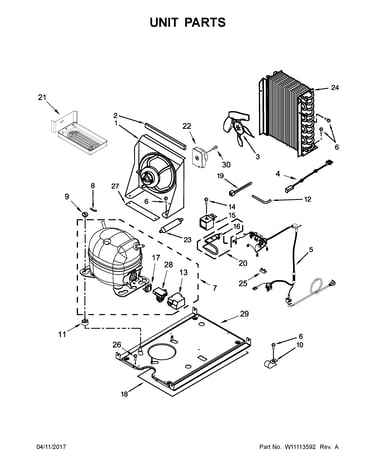 Unit parts