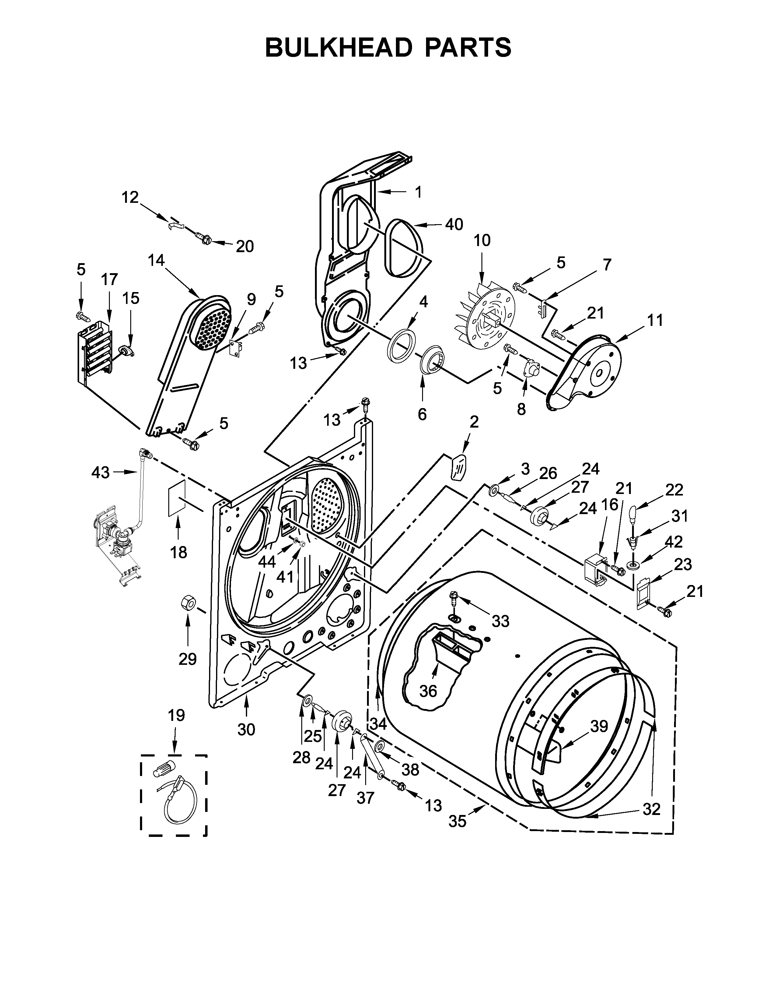 Bulkhead parts