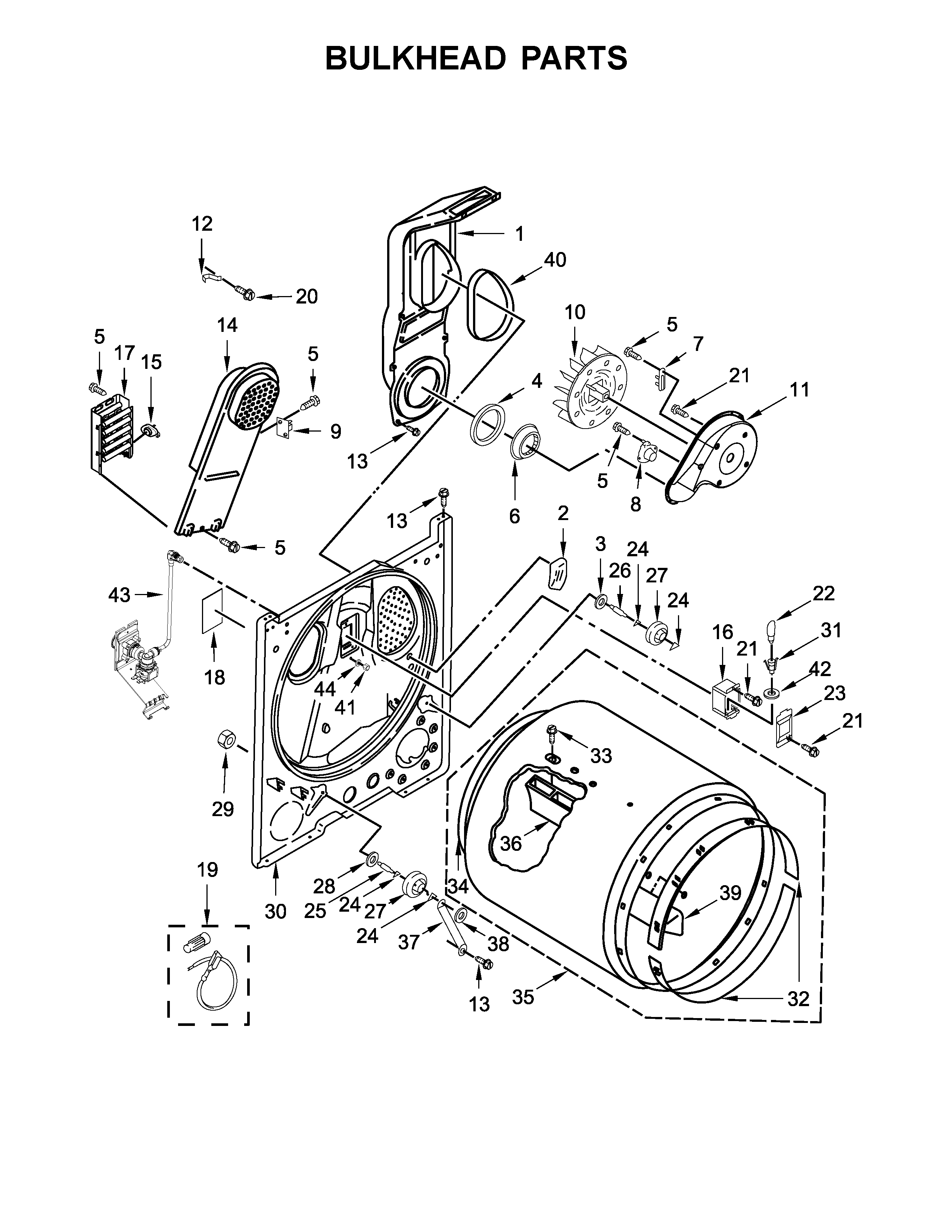 Bulkhead parts