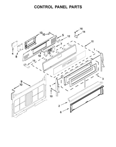 Control panel parts