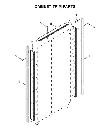 Cabinet trim parts
