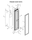 Freezer door parts