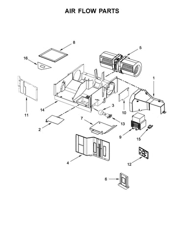 Air flow parts