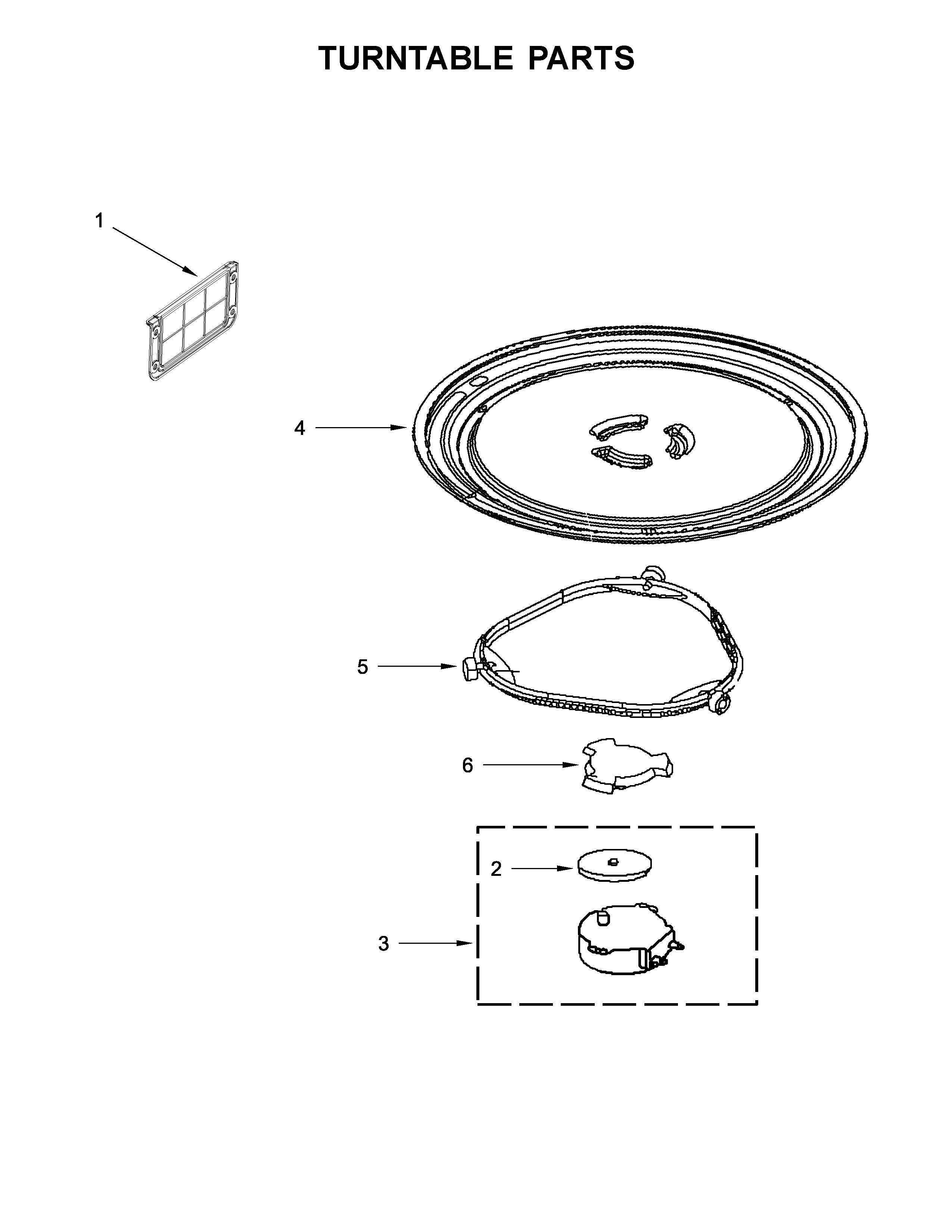 Turntable parts
